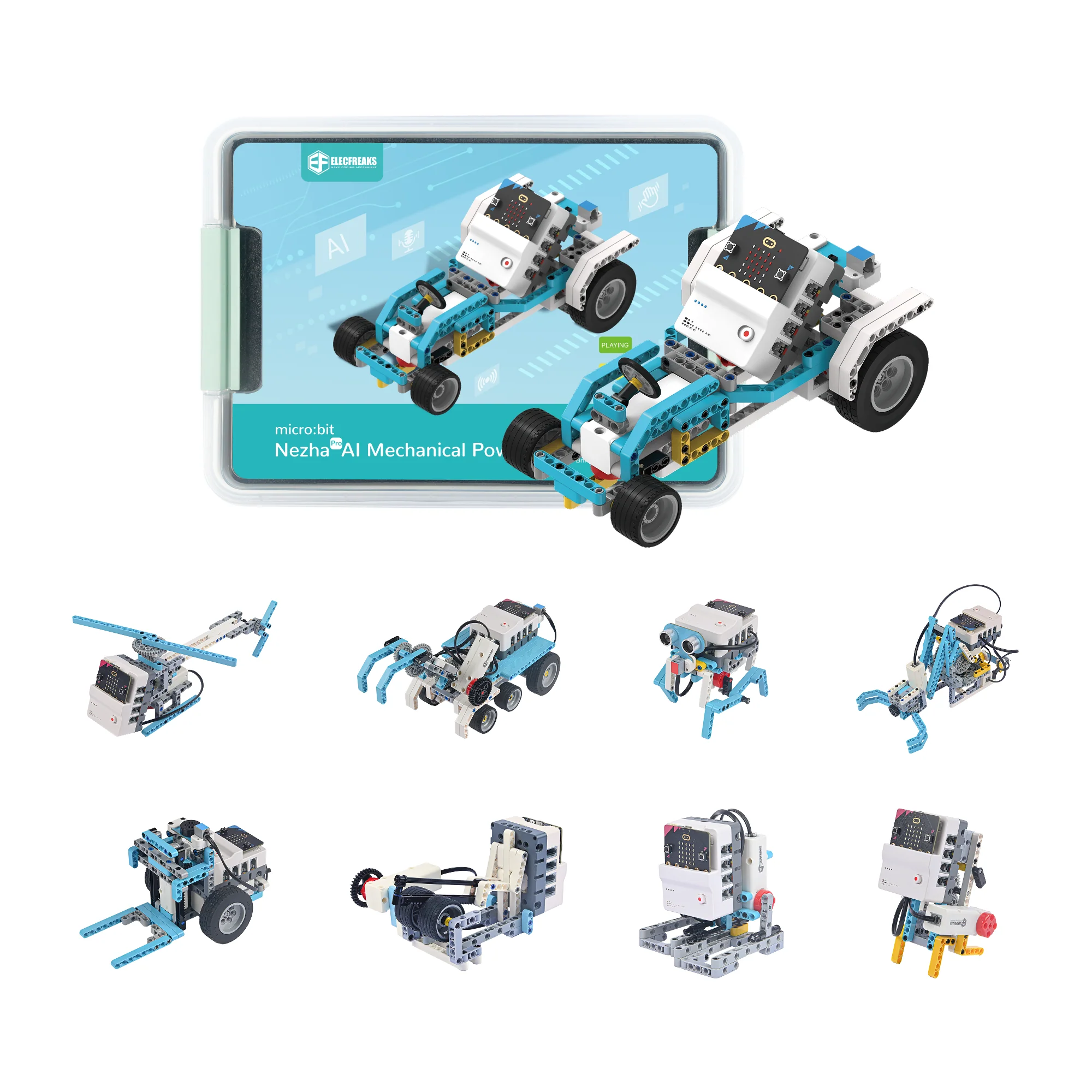 AI Mechanical Power Kit – Multi-model overview