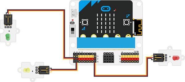 Push-button Crosswalk Traffic Lights
