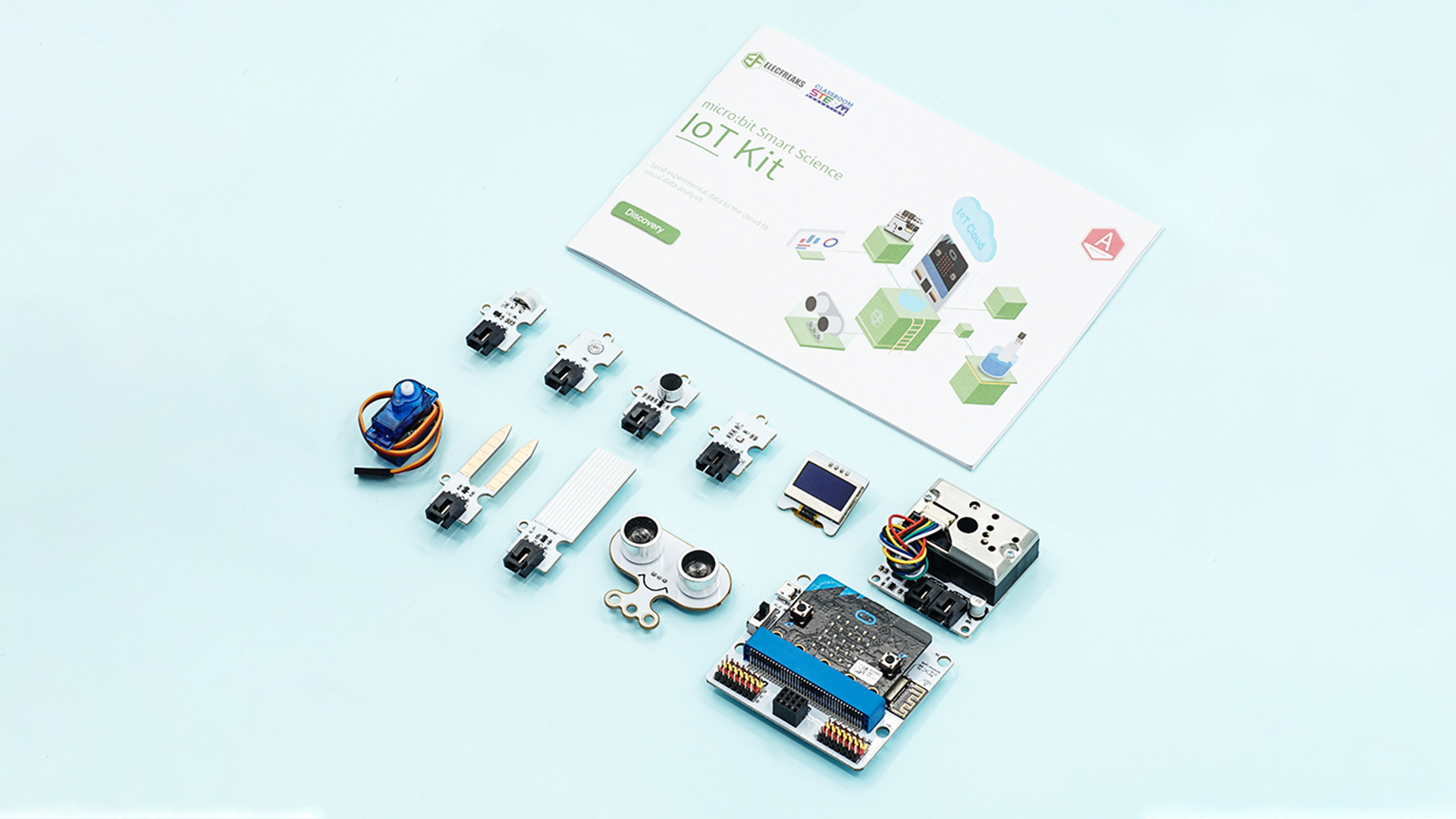Smart Science IoT Kit — sensors and guidebook