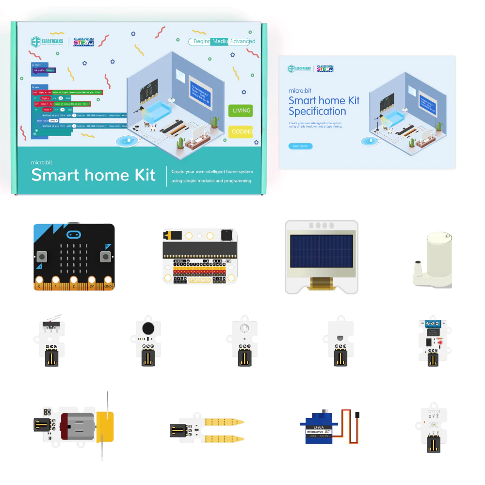 micro:bit Smart Home Kit box